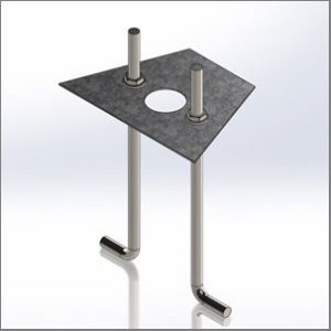 Unilamp Anchor bolt 9-2027-00 for bollard