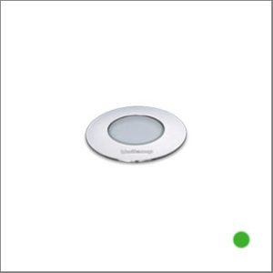 Unilamp Inground OD-9090 LED 1W GREEN frosted