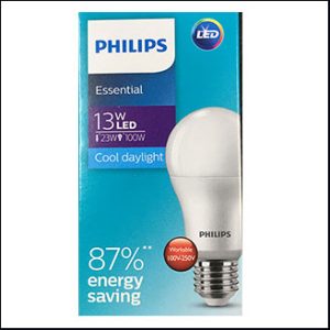 Philips Essential LED Bulb 13W 6500K day E27