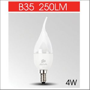 ALVA LED B35 4W 250lm 2700K warmwhite