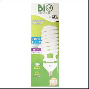 bioBULB tornado 110W 6500K daylight E40
