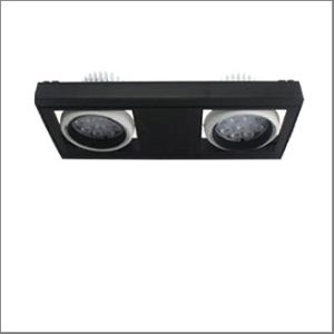 DPFP1941-BK LED 2x24W, 19x41cm.