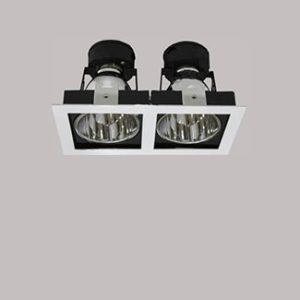 DRQSL1324OP-WH 2xE27 13x24cm.