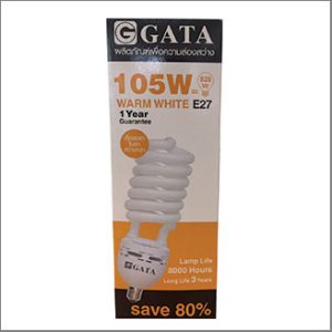 GATA CFL SPIRAL 105W warmwhite E27