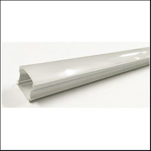 Aluminum track for striplight
