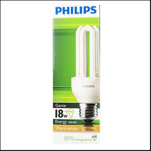 Philips Genie 18W warmwhite E27 3U