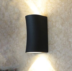 WSL1020BK 2 x LED 6W 3000K warmwhite