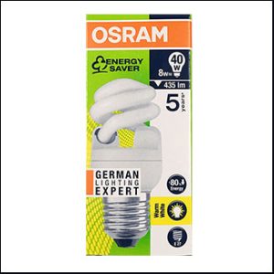 OSRAM MINI TWIST 8W/827 warmwhite E27