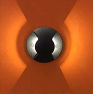 GSL89D LED 2x1W Ø9cm. warmwhite