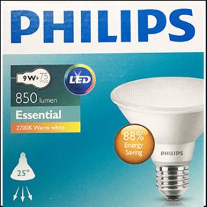Philips Essen PAR30 LED 9W 2700K 25D 850lm E27