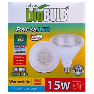 bioBULB PAR38 Spot LED 15W 3000K 40D (IP65)