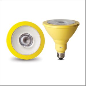 bioBULB PAR38 Spot Color LED 8W 40º YELLOW (IP65)