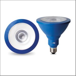 bioBULB PAR38 Spot Color LED 8W 40º BLUE (IP65)