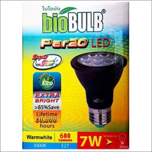 bioBULB PAR20 Spot LED 7W 600lm 30º 2700K warm