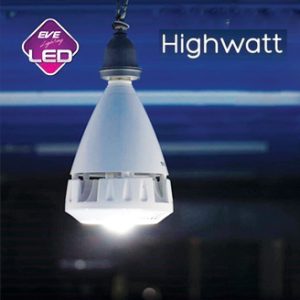 EVE LED Highwatt highbay 90W 6500K 8100lm. 35000hrs. (E40)