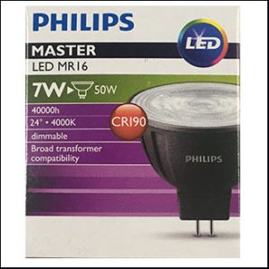 Philips Master LED 12V 7W 940 4000K 24D GU5.3 (dim)