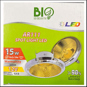 bioBULB AR111 LED 12V 15W 3000K G53