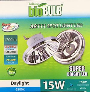 bioBULB AR111 220V LED 15W 6500K 1200lm G53