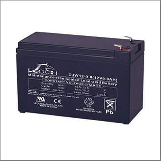 Leoch DJW12-9 12V 9Ah Sealed Lead Acid Battery This Is An
