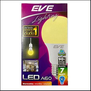 EVE Classic A60 Bulb LED 7W 3000K WARM E27