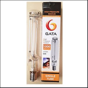 GATA HPS 1000W 2200K 130000lm 20000hrs. E40
