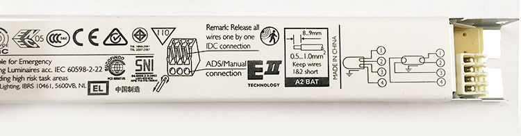 Alimentatore Elettronico HF-P 154/155 TL5 HO/PLL III 220-240V IDC Per Lampade