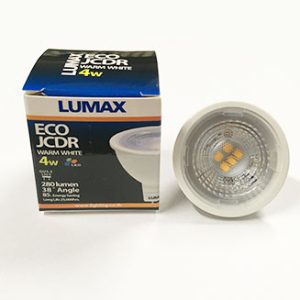 Lumax ECO MR16 LED 220V 4W 3000K 38D GU5.3