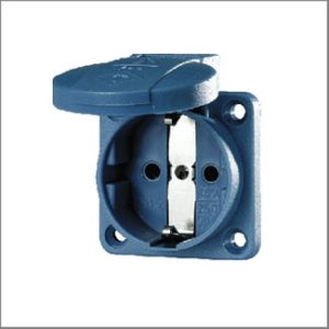 MNK11031 Panel receptacles 16A, 2+E, 230V, IP44 (SCHUKO)