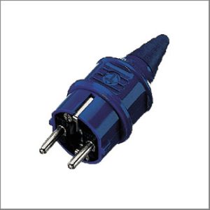 MNK10838 Plug 16A, 2+E, 230V, IP44 (SCHUKO)
