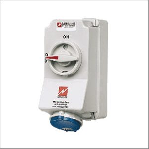 MNK7002A Wall receptacles 16A, 2+E, 230V, IP44 (duo interlock)