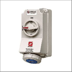 MNK5911A Wall receptacles 63A, 2+E, 230V, IP67 (duo interlock)