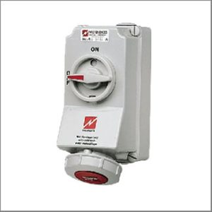 MNK5792A Wall receptacles 32A, 4 poles, 380-440V, IP67 (Reefer Container)