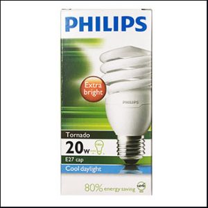 Philips Tornado 20W daylight E27