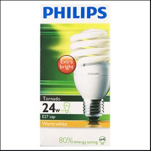 Philips Tornado 24W warmwhite E27