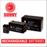 SUNNY Battery 6V 12Ah rechargable (รับประกัน 1 ปี)