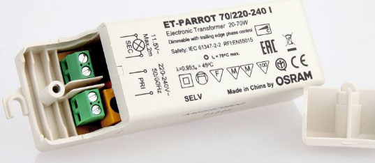 OSRAM ET-Parrot 70/220-240 Electronic Transformator 20-70W 