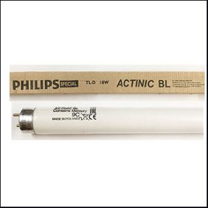 Philips Actinic Blacklight BL TL-D 18W/10 G13