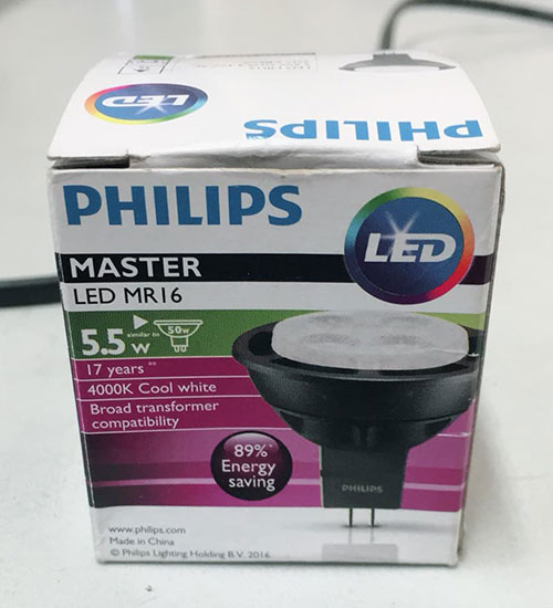 Aanpassen kwartaal Ambacht MARKPRO LIGHTING | Philips Mas MR16 LED 12V 5.5W 4000K 24D GU5.3 (no dim)