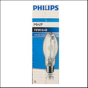 Philips MH/P 70W 640 E27 clear