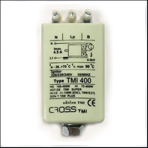 CROSS Ignitor TMI400, MH70-400W, HPS100-400W