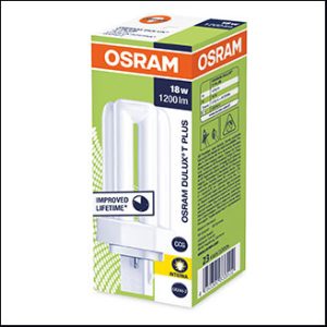 OSRAM DULUX T 18W 830 3U GX24d-2