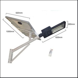 Streetlight SOLAR LED 300W daylight