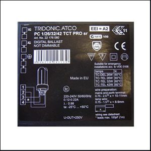 TRIDONIC PC 1x26/32/42 TCT PRO (22176080)