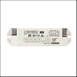 OSRAM Electronic Ballast QTZ8 218, T8 2x18W