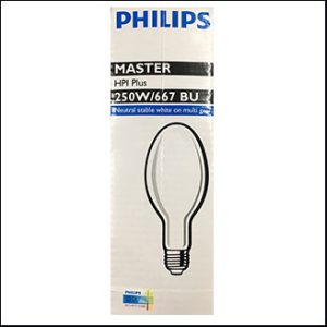 Philips Master HPI Plus 250W 667 BU 6700K E40