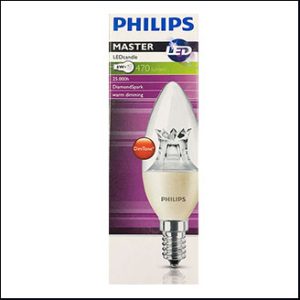 Philips MAS LEDcandle B 6W E14 25000hrs. (dimtone)