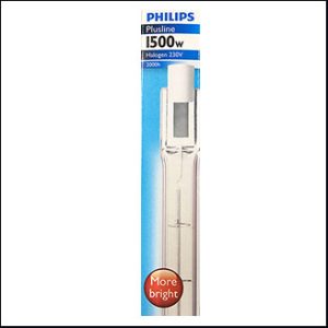 Philips plusline tungsten halogen 1500W 230V R7s