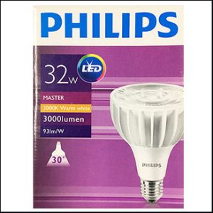 Philips Mas PAR30 LED 32W 30D 3000K 3000lm 25000hrs.