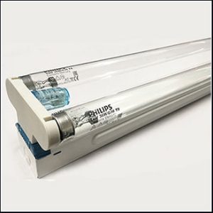 TUV T8 2x36W SET (Philips lamp + magnetic ballast) 123CM.