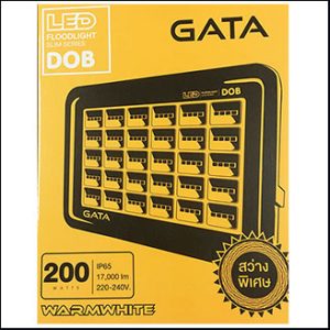 GATA Floodlight DOB LED 200W warmwhite